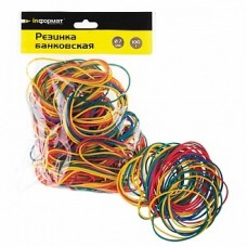 Резинка банковская inФормат ассорти 6,0см