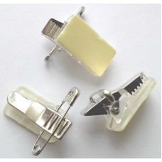 Клипсы для бейджей на липком основании