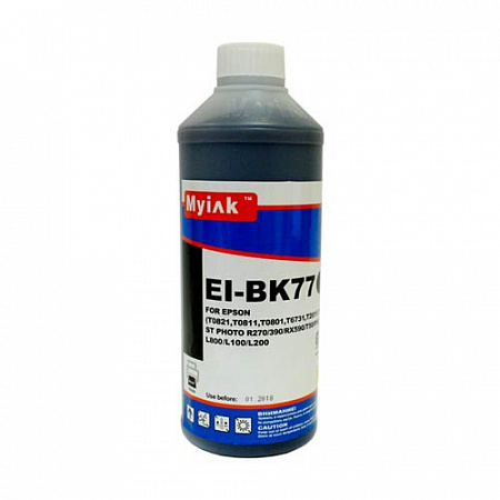 Чернила MyInk EI-BK77 чёрные для EPSON (1 литр)